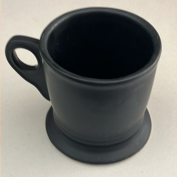Anthropologie Monogrammed letter E Black Matte Mug / coffee beverage cup - Picture 8 of 12